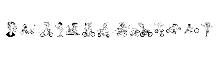 Bikers  Free Fonts Download