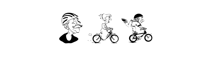 Bikers  Free Fonts Download