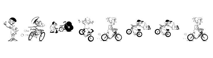 Bikers  Free Fonts Download