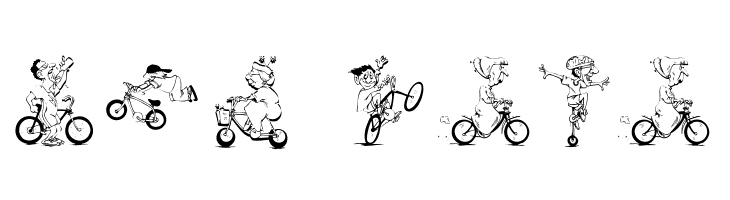 Bikers  Free Fonts Download