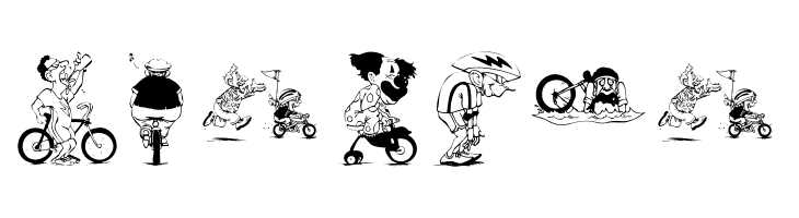 Bikers  Free Fonts Download