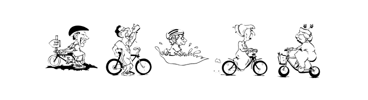 Bikers  Free Fonts Download