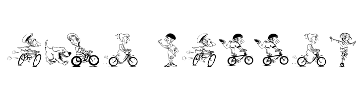 Bikers  Free Fonts Download