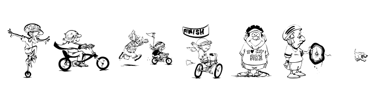 Bikers  Free Fonts Download