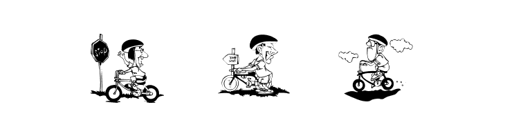 Bikers  Free Fonts Download