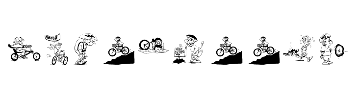 Bikers  Free Fonts Download