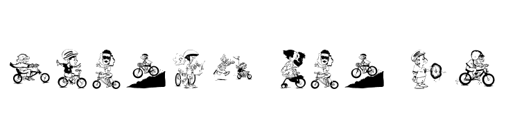 Bikers  Free Fonts Download