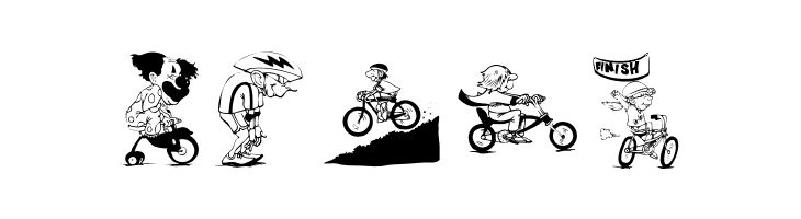 Bikers  Free Fonts Download