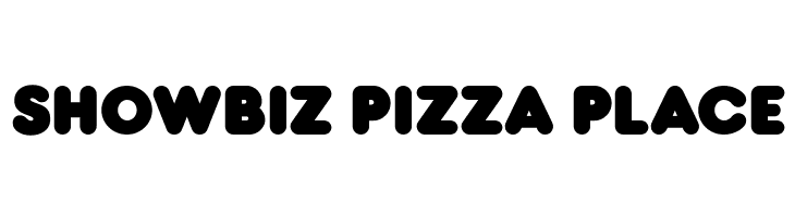 SHOWBIZ%2BPIZZA%2BPLACE RockoUltraFLF-Bold Font