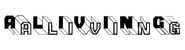 ThreeDeeTwoBeta  Free Fonts Download