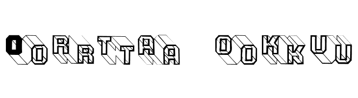 ThreeDeeTwoBeta  Free Fonts Download
