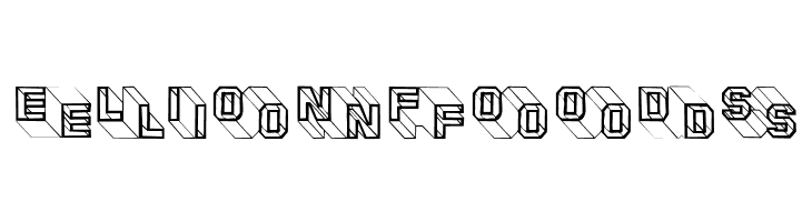 ThreeDeeTwoBeta  Free Fonts Download
