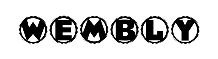 Gearing-ZahnradABC  Free Fonts Download