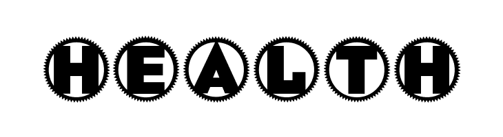 Gearing-ZahnradABC  Free Fonts Download