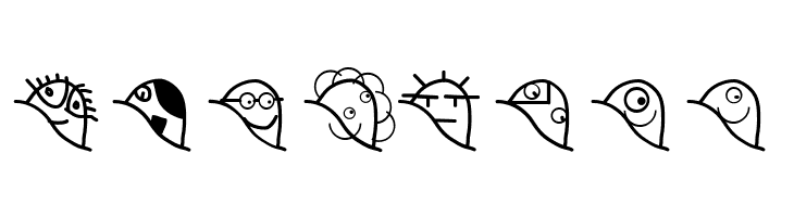 Gipfelkoepfe  Free Fonts Download