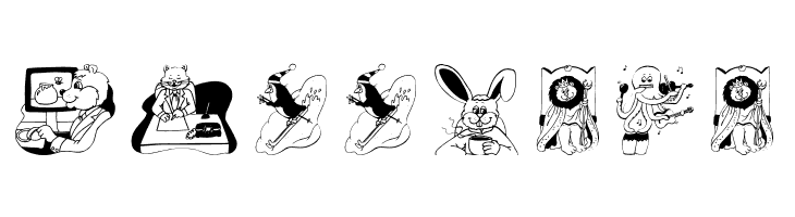 Animalishmk  Free Fonts Download