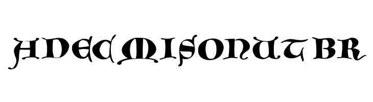 GoticaCaps  Free Fonts Download