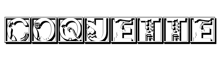 PixCapsShadow  Free Fonts Download