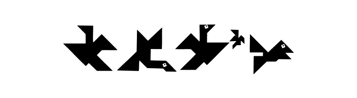 TangramBumBirds  Free Fonts Download