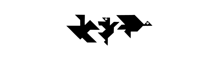 TangramBumBirds  Free Fonts Download