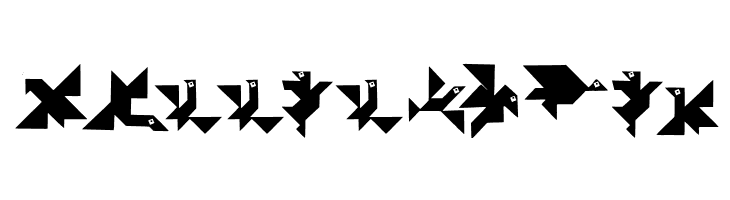 TangramBumBirds  Free Fonts Download