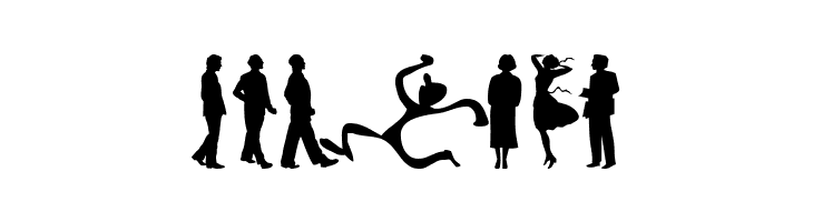 SilhouFaces  Free Fonts Download