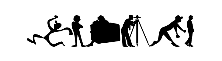 SilhouFaces  Free Fonts Download