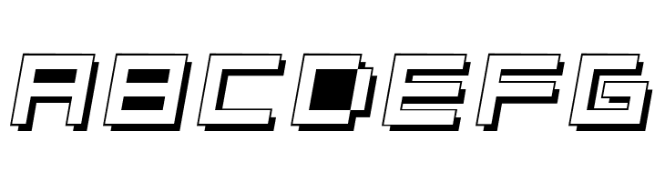 Optimal 3d  Free Fonts Download