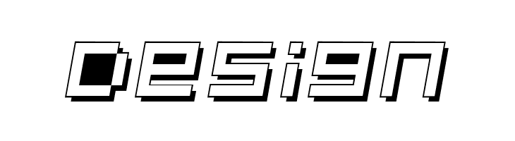 Optimal 3d  Free Fonts Download