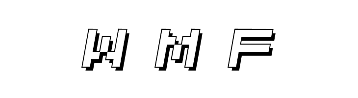 Optimal 3d  Free Fonts Download