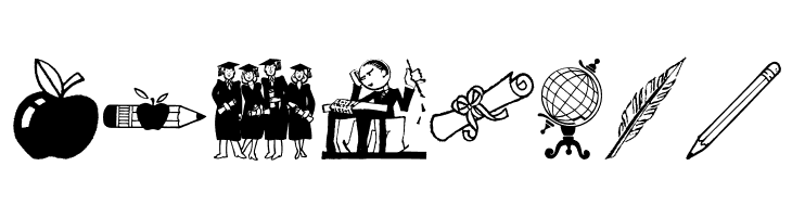 Education  Free Fonts Download