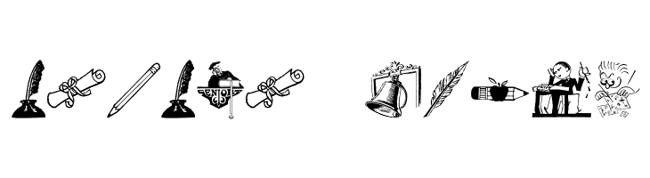 Education  Free Fonts Download