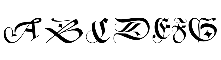 SchneidlerInitialen  Free Fonts Download