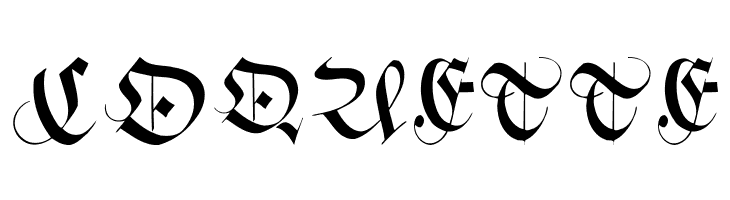 SchneidlerInitialen  Free Fonts Download