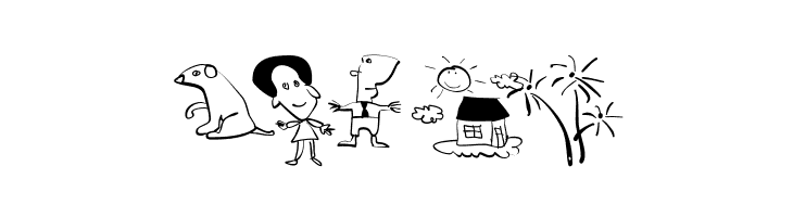 ChildrenSketchings  Free Fonts Download