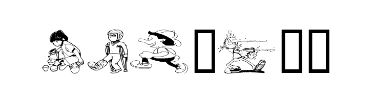 KiddieClip 2  Free Fonts Download