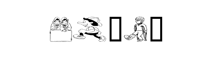 KiddieClip 2  Free Fonts Download
