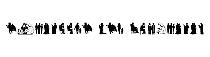 SomeSilhous  Free Fonts Download