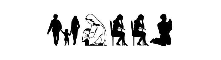 SomeSilhous  Free Fonts Download