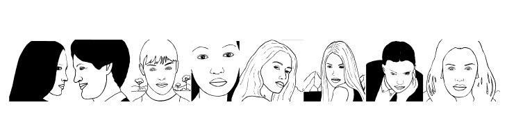 TypicalFaces  Free Fonts Download