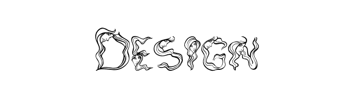 AlphaWomanHair  Free Fonts Download