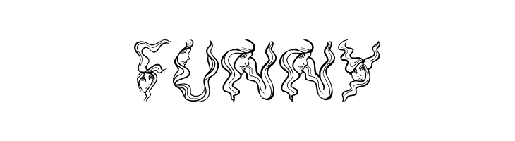 AlphaWomanHair  Free Fonts Download