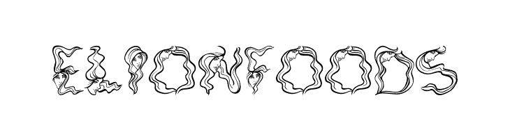 AlphaWomanHair  Free Fonts Download