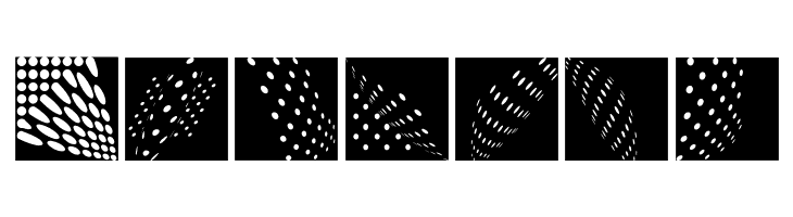 PointGalleryInverse  Free Fonts Download