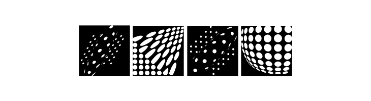 PointGalleryInverse  Free Fonts Download