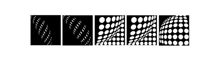 PointGalleryInverse  Free Fonts Download