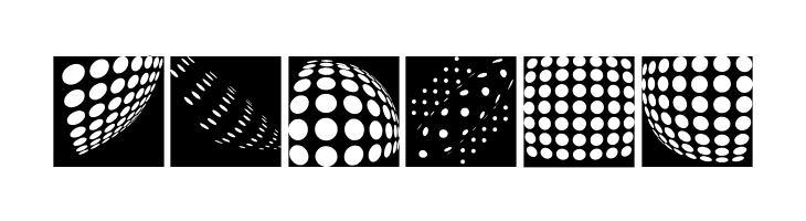 PointGalleryInverse  Free Fonts Download