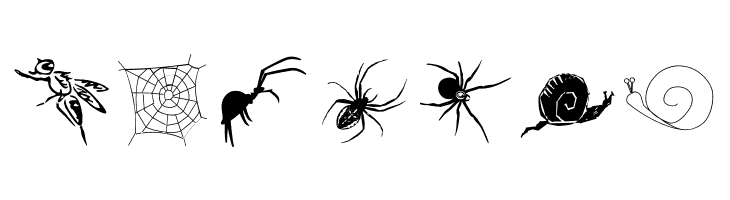 InsectsTwo  Free Fonts Download