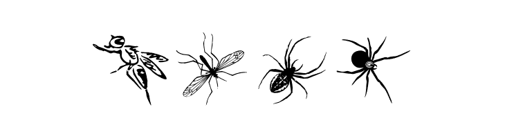 InsectsTwo  Free Fonts Download