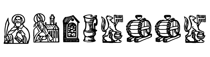 OldFarmersCalendarBats01  Free Fonts Download